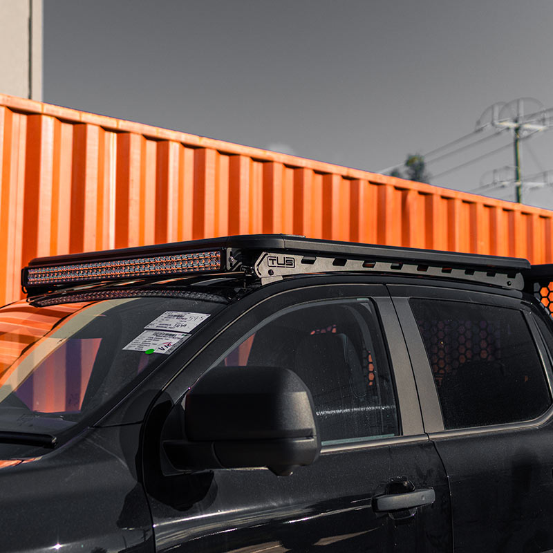 TUS Offroad Warrior Roof Rack w/ 42" LED Light Bar Kit (2023+ Mitsubishi MV Triton)#Are you planning to mount a light bar?_Yes