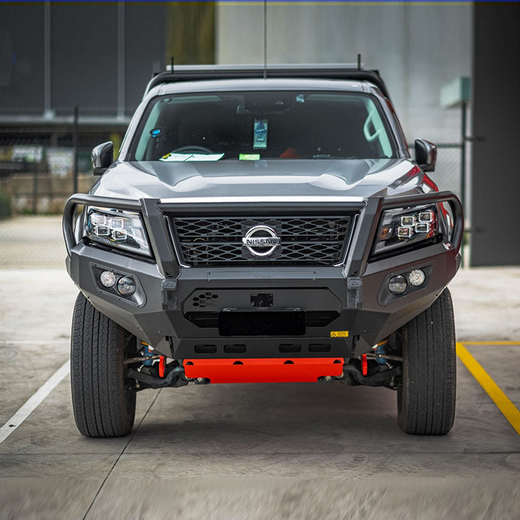 Hamer 4x4 King Series Plus Bullbar w/ 3.5T Recovery Points (2021+ Nissan Navara)