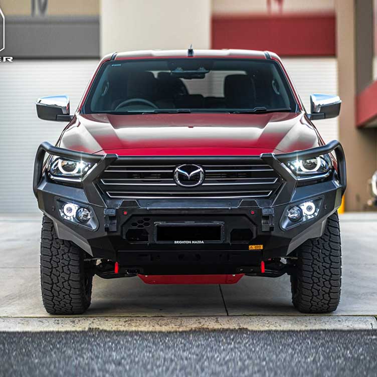 Hamer 4x4 King Series Plus Bullbar w/ 3.5T Recovery Points (2021+ Mazda BT-50)