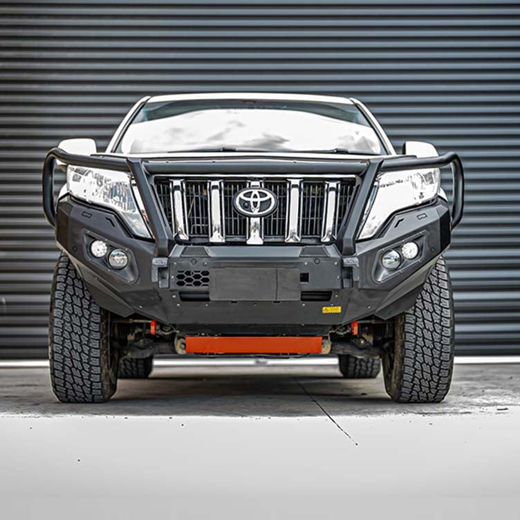 Hamer 4x4 King Series Plus Bullbar w/ 3.5T Recovery Points (2013-2017 Toyota LandCruiser Prado)