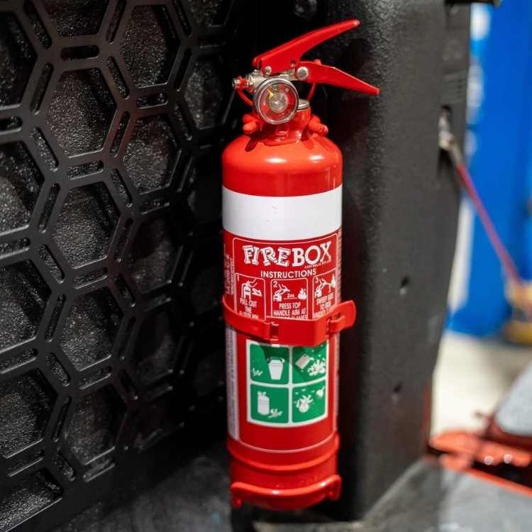 Pirate Camp Co. Vertical Tub Fire Extinguisher Bracket Mount (Next Gen Ranger / Raptor) (view 3)