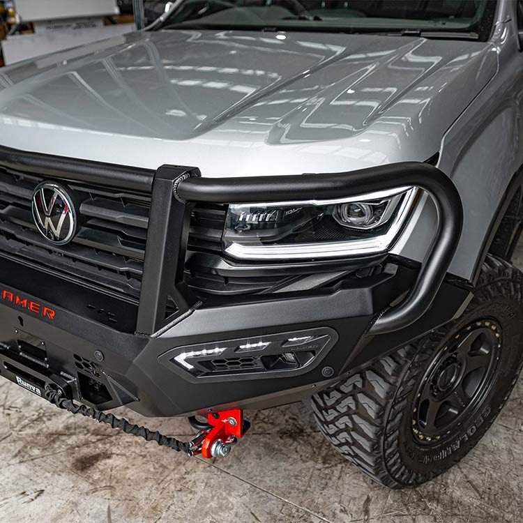 Hamer 4x4 Atlas Series Plus Bullbar w/ 3.5T Recovery Points (2023+ Volkswagen Amarok) (view 3)