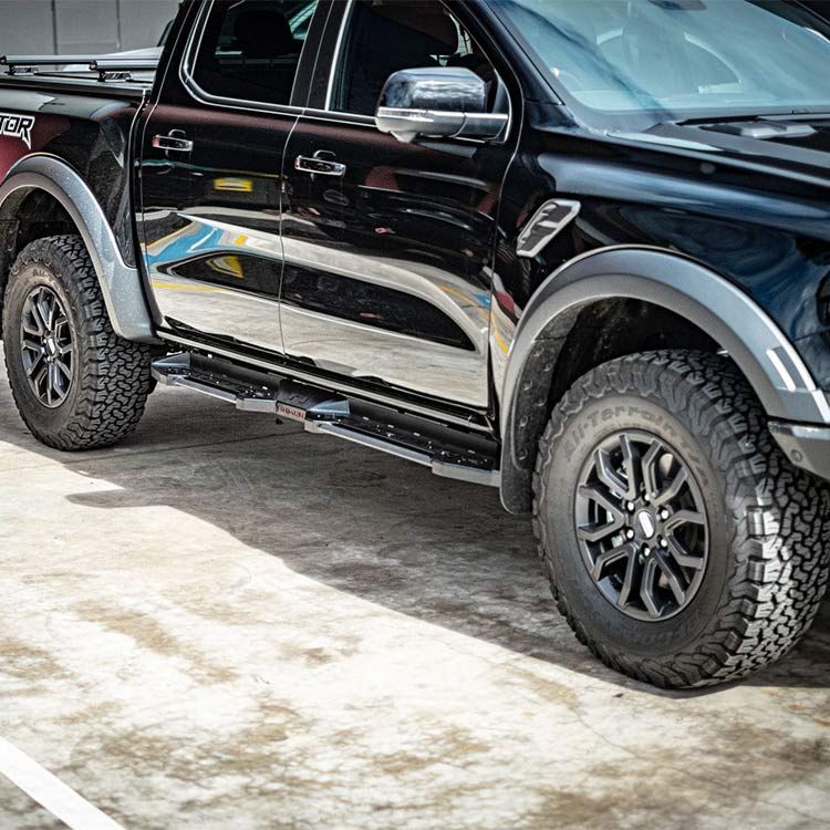 Hamer 4x4 Shadow Side Step - Chassis Mounted (Next Gen Ranger Raptor) (view 3)