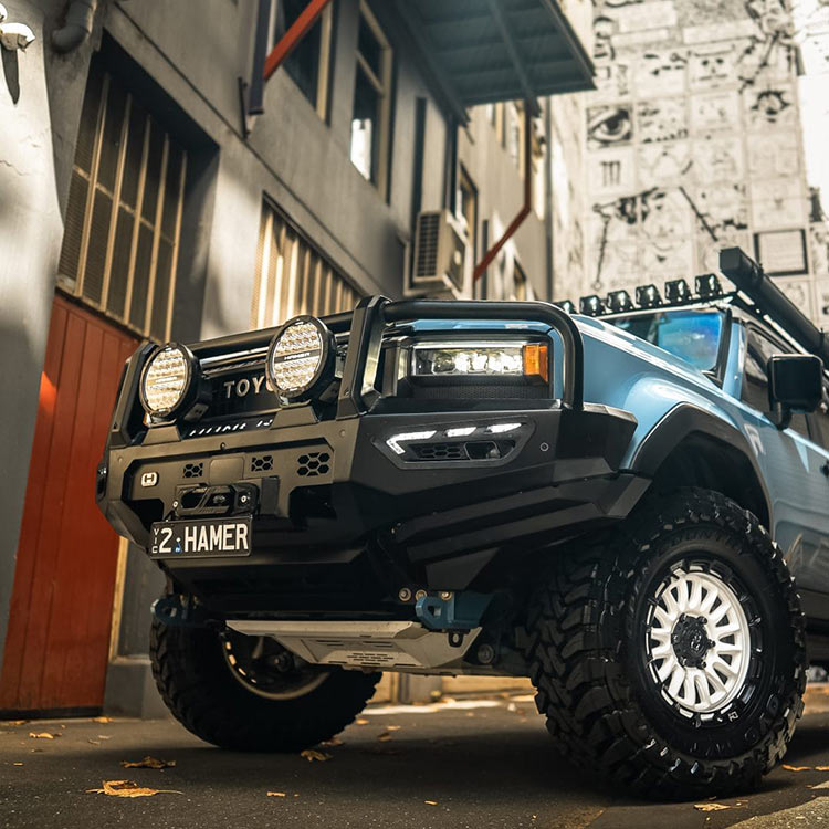 Atlas Series Plus Bullbar Prado 250 Front 3/4 Shot