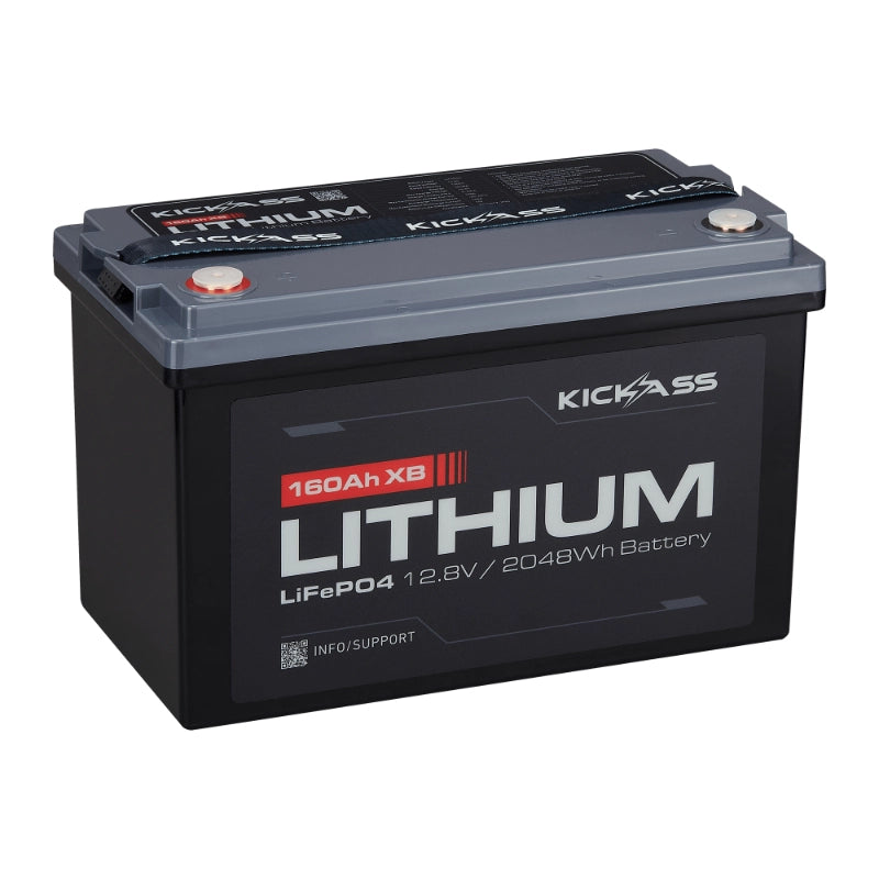 KickAss 12V 160Ah Lithium Deep Cycle Battery LiFePO4