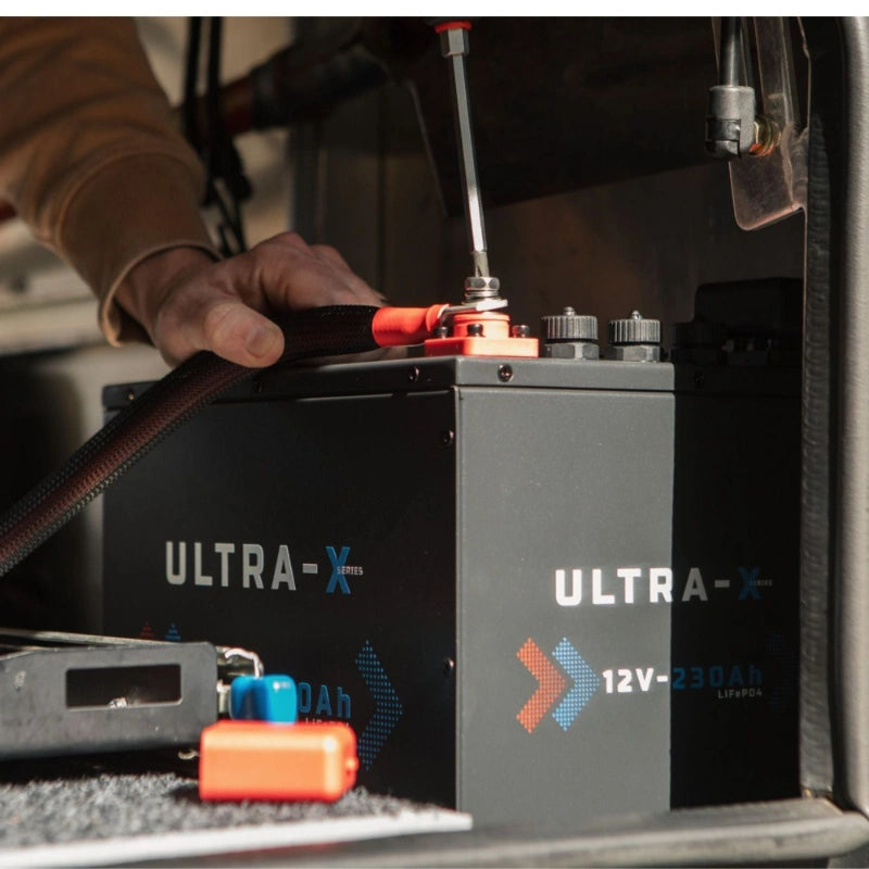 KickAss Smart 12V 230Ah Ultra-X Lithium Compact Deep Cycle Battery LiFePO4