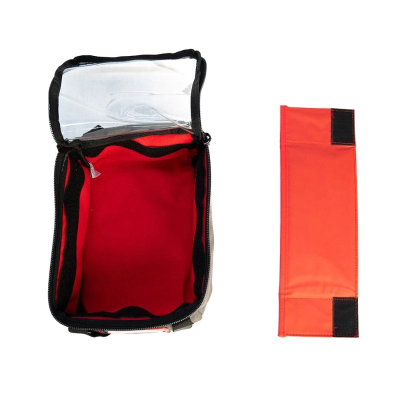 KickAss Canvas Clear Top Storage Bag with Soft Padded Lining - 20x25x15cm