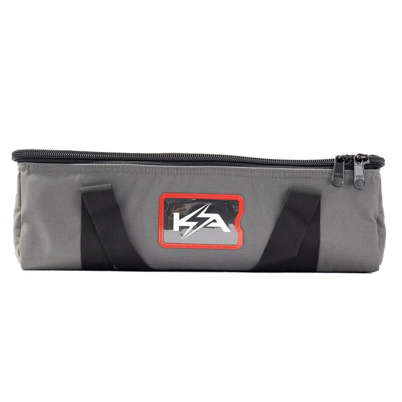 KickAss Canvas Clear Top Storage Bag with Soft Padded Lining - 45x32x15cm