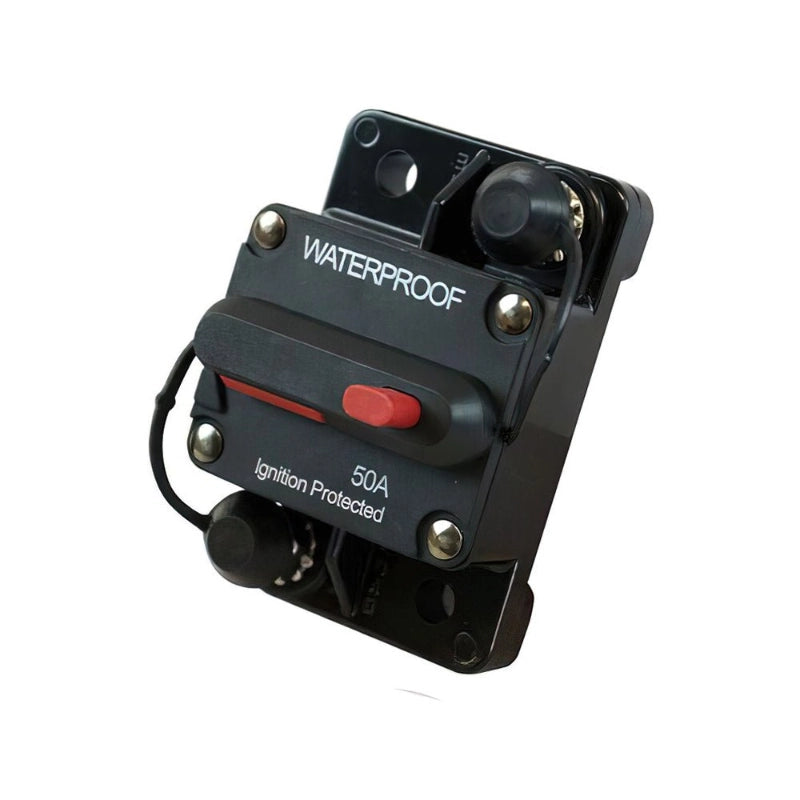 KickAss 12V 50A Manual Reset Circuit Breaker