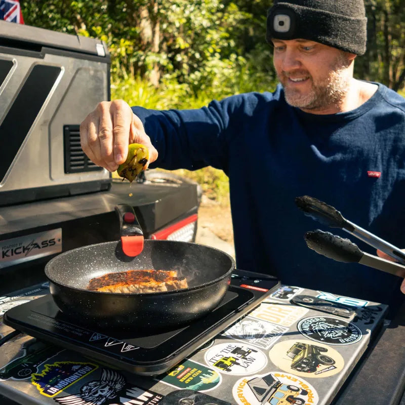 KickAss Portable 2000W Single Zone Induction Cooktop with 10 Power Levels