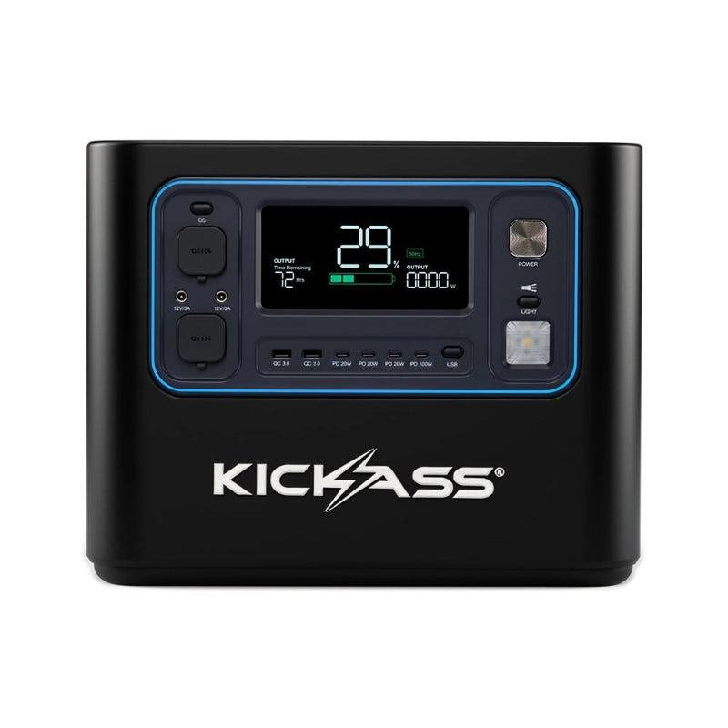 KickAss KickCharge 2400 Lithium Power Station - 2400W, 160Ah @ 12.8V