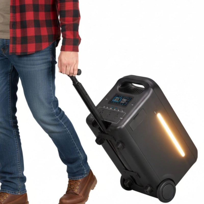 KickAss KickCharge 3000 Lithium Power Station - 3000W, 200Ah @ 12.8V