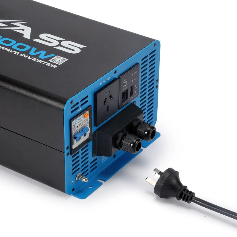 KickAss 12V to 240V Pure Sine Wave 3000W Inverter