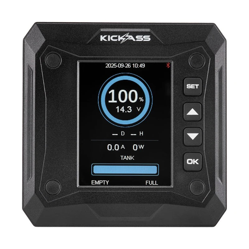 KickAss 600A Smart Shunt with Battery and Tank Monitor