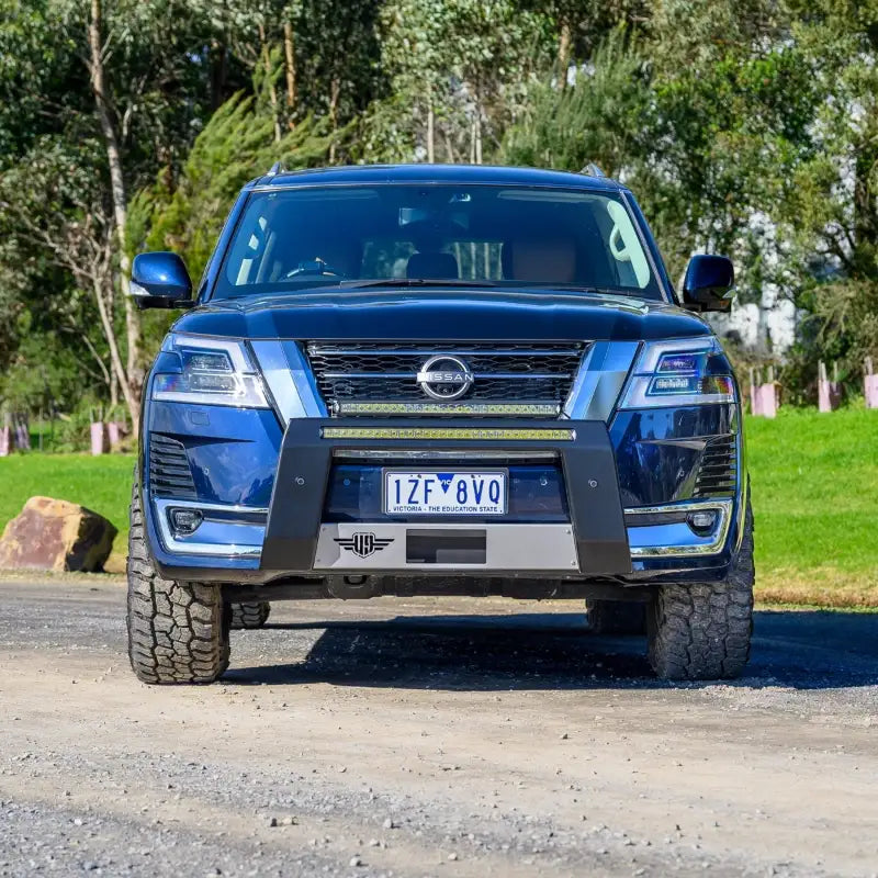 Ultimate9 "ULTIMATE" Nudge Bar w/ 30 Inch LED Light Bar (Nissan Patrol 2019+ Y62 Ti-L