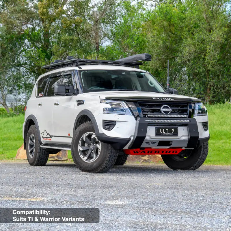 Ultimate9 "ULTIMATE" Nudge Bar w/ 30 Inch LED Light Bar (Nissan Patrol 2019+ Y62 Ti & Warrior)