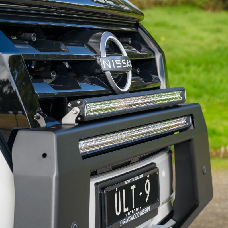 Ultimate9 "ULTIMATE" Nudge Bar w/ 30 Inch LED Light Bar (Nissan Patrol 2019+ Y62 Ti & Warrior)