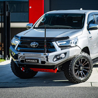 Hamer 4x4 King Series Bullbar w/ 3.5T Recovery Points - No Flares (2024+ Toyota Hilux Revo Dual Cab)