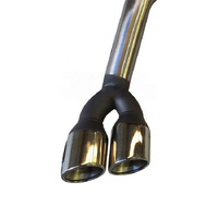 Manta 3 Inch DPF Back Stainless Steel Exhaust w/ Twin Tip Side Exit - V6 (Next Gen Ranger)