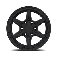 TUS Offroad Matte Black Wheels (17x8.5 +35) [Single Wheel]