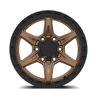 TUS Offroad Matte Bronze w/Black Lip Wheels (17x8.5 +35) [Single Wheel]