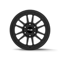 TUS Offroad Raycon Matte Black Wheels (18x8.5 +12)  [WHEEL KIT, QTY: 4]
