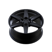 TUS Offroad Eclipse Matte Black Wheels for F150 (20x8.5 +40) [Single Wheel]