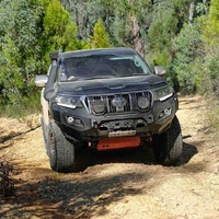 Hamer 4x4 King Series Bullbar w/ 3.5T Recovery Points (2018-2023 Toyota LandCruiser Prado)