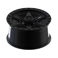 TUS Offroad Matte Black Wheels (17x8.5 +35) [Single Wheel]