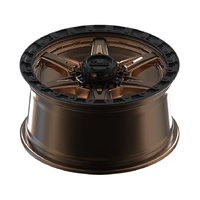 TUS Offroad Matte Bronze w/Black Lip Wheels (17x8.5 +35) [Single Wheel]