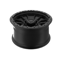 TUS Offroad Matte Black Wheels (17x9 +12) [Single Wheel]