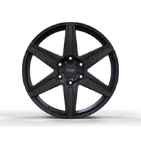 TUS Offroad Eclipse Matte Black Wheels for F150 (20x8.5 +40) [Single Wheel]