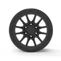 TUS Offroad Raptor +50MM Fender Flares & RAVEN Gloss Black Wheels (17x9 +12) Package