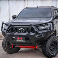 Hamer 4x4 Atlas Series Plus Bullbar w/ 3.5T Recovery Points - No Flares (2024+ Toyota Hilux Revo Dual Cab)