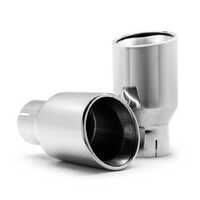 Hyper 4x4 Muffler Delete Axle Back Exhaust System (Next Gen Ranger Raptor) - Chrome Tips