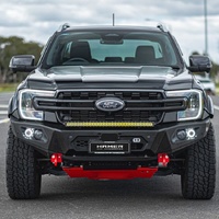 Hamer 4x4 King Series Bullbar w/ 3.5T Recovery Points - No Flares (2022+ Ford Ranger / Everest)