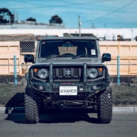 Hamer 4x4 King Series Plus Bullbar (2018+ Suzuki Jimny JB74W 3 Door / 2023+ Suzuki Jimny XL 5 Door)