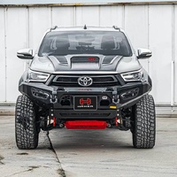 Hamer 4x4 Atlas Series Bullbar w/ 3.5T Recovery Points - No Flares (2020-2023 Toyota Hilux Revo Dual Cab)