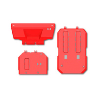 Hamer 4x4 Full Underbody Protection Plates 3 Pc - 4 Cyl (2022+ Ford Ranger / Everest)