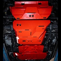 Hamer 4x4 Full Underbody Protection Plates 3 Pc (2012-2023 Toyota LandCruiser 70 Series)