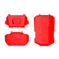 Hamer 4x4 Full Underbody Protection Plates 3 Pc (2024+ Mitsubishi Triton MV)