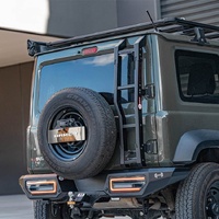 Hamer 4x4 Rear Back Door Ladder (2018+ Suzuki Jimny JB74W 3 Door / XL 5 Door)