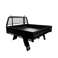 TUS Offroad Tradie Series 2480x1900 Tray w/250mm High Sides Kit - Black (Single Cab)