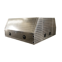 TUS Offroad Tradie Series 1800mm Long 3-Door Jack Off Canopy - Checker Plate