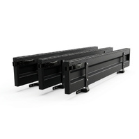 TUS Offroad DR1 Tray Sides Kit for 800mm Canopy - Black (Suits 1700x1800 Tray)