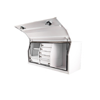 TUS Offroad Tradie Series 1800mm Side Opening Tool Box w/ Internal Drawers - White