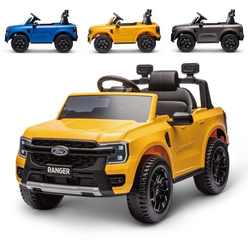 Ford Licensed Next Gen Ranger 12V Ride On - Orange