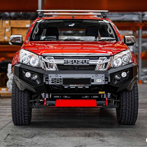 Hamer 4x4 King Series Bullbar w/ 3.5T Recovery Points (2012-2016 Isuzu D-Max / MU-X)