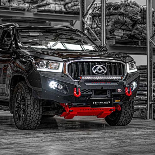 Hamer 4x4 King Series Bullbar w/ 3.5T Recovery Points - No Flares (2017-2021 LDV T60)