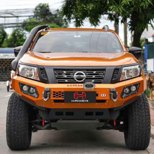 Hamer 4x4 King Series Bullbar w/ 3.5T Recovery Points (2015-2020 Nissan Navara NP300)